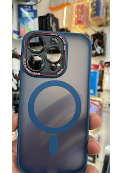 Apple iPhone Uyumlu  16 Pro Kamera Korumalı Mat Magsafe Wireless Şarj Destekli Renkli 45684