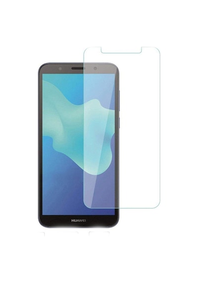 Huawei Y5 2018 Arka Kapak Silikon Kılıf + Temperli Cam Ekran Koruyucu