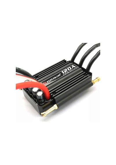 Flycolor Waterproof 120a 2-6s Brushless Esc 5.5v 5a Bec