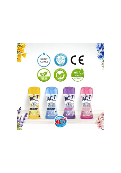 Act Çamaşır Parfümü İstanbul-berlin-tokyo-paris 4x210 Gr - 713833158 Diğer