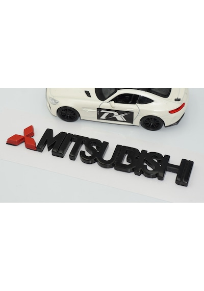 Dk Tuning Mitsubishi Bagaj Siyah Yazı Logo Arma