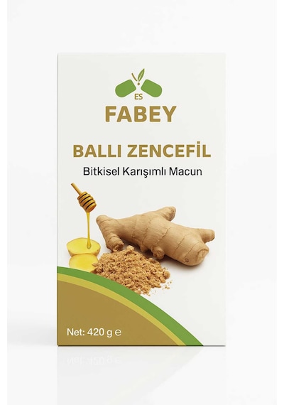 Esfabey Ballı Zencefilli Bitkisel Karışımlı Macun 420gr
