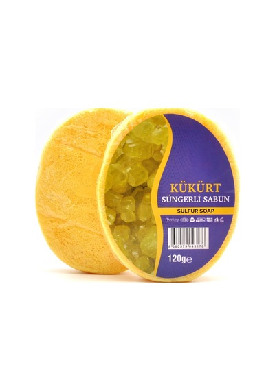 Kükürt Özlü Süngerli Duş Sabunu 3 x 120 G