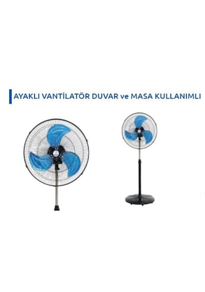 Vanti Kcf276 130 Watt Sanayi Tipi Ayaklı Vantilatör