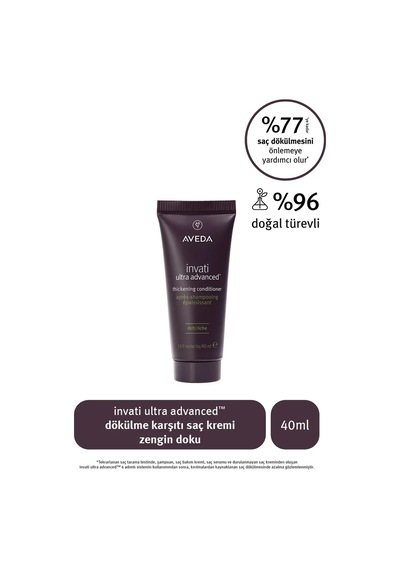 Invati Ultra Advanced Dökülme Karşıtı Dolgunlaştırıcı Zengin Doku