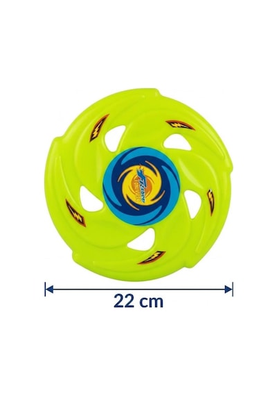 Kolay Kavranır 22 Cm Profesyonel Uçan Disk Frisbee - Açık Alan Park Ve Plaj Oyuncağı Açık