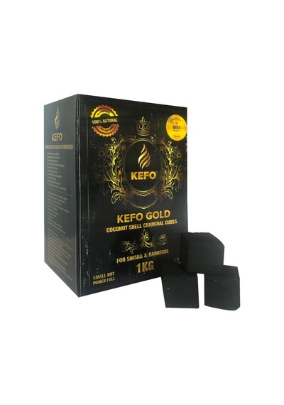 Kefo Gold 1 Kg Hindistan Cevizi Nargile Kömürü (Kefo Bayi Garanti