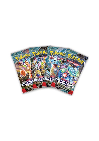 Pokemon Oyun Kartı Tcg Scarlet & Violet Stellar Crown Lisanssız Booster Pack - 3 Paket 30 Kart