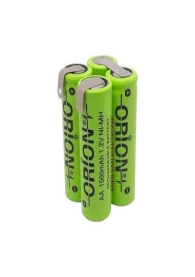 Orion 4.8v 1500 Mah Ni-mh Aa Kalem Pilli Şarjlı Vidalama Pili Erpilsan Elektronik