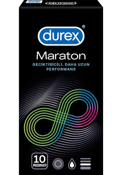 Durex Maraton Daha Uzun Performans Prezervatif 10'lu