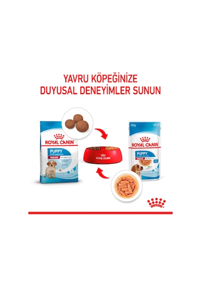 Royal Canin Medium Puppy Orta Irk Yavru Köpek Yaş Maması 10'lu 140 G