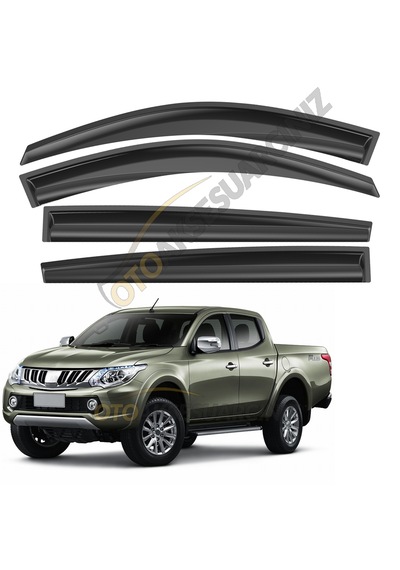 Cam Rüzgarlığı Fermeq Mugen Mitsubishi L200 2006-2015 4lü