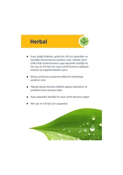 Herbal Güneş Koruyucu Losyon Spray Spf30 150ml