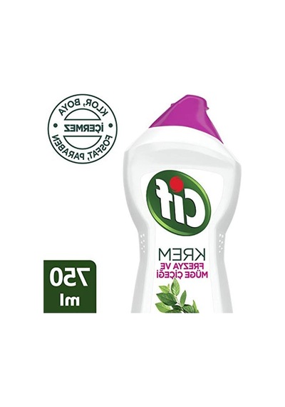 750 Ml Yüzey Temizleyici Krem, Yağ Ve Kireç Sökücü 100'lü Set