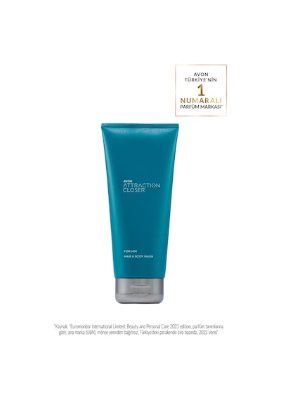 Avon Attraction Closer Erkek Saç ve Vücut Şampuanı 200 ML