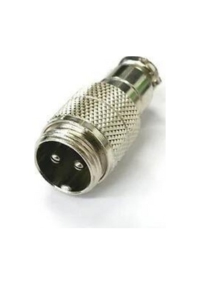 2 Li Mini Mic Kablo Erkek Konnektör - Gx-12 5 Adet