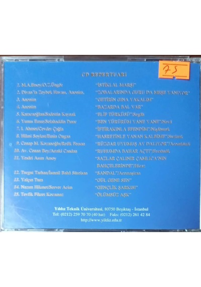 Plak Değildir Cd Dir Cd Yıldız Teknik Ünüversitesi Cumhuriyet K