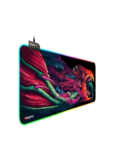 Digipod Rgb Gaming Mousepad Oyuncu Mouse Pad 90x40 Xxl Büyük Boy 4mm Kalınlık