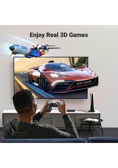 Hdmı Anahtarı 5'i 1 Arada Çıkış 4k 60hz, Uzaktan Kumandalı Hdmı Bölücü 5 Bağlantı Noktalı Switcher Seçici Kutu Desteği 3d Cec Hdr Hdcp2.2 Ps5/4/3 Xbox Nintendo Switch İle Uyumlu Roku Tv Fire