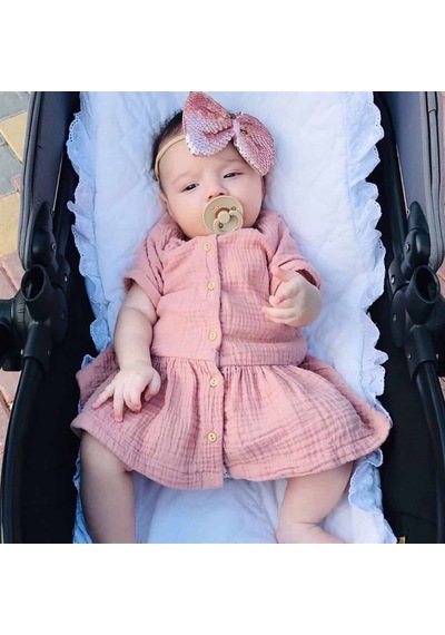 Bibs Colour Emzik Baby Pink No:1 0-6 Ay Pembe
