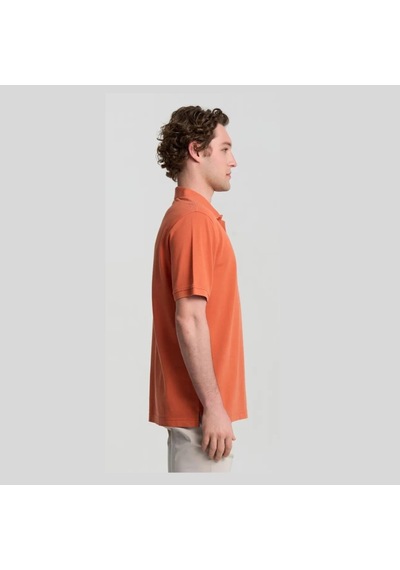 Columbia M Cascade Range Solid Polo Erkek Outdoor Tişört Cs0214 Turuncu