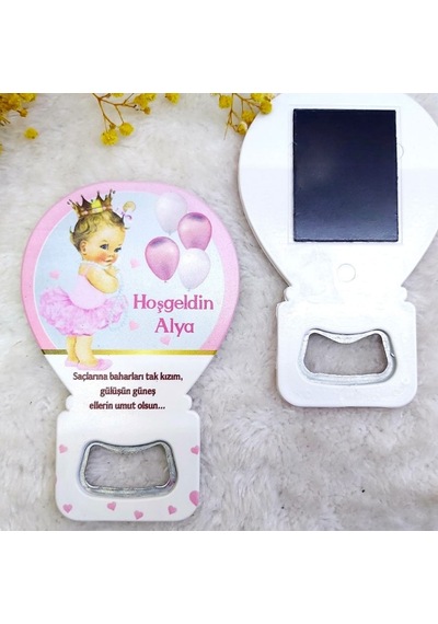Prenses Bebek Magnetler Balon Açacak Hdbl27 30 Adet