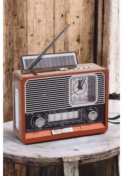 Nostaljik Radyo Usb,aux Ve Sd Kart Girişli Bluetooth Bağlantılı - Lisinya