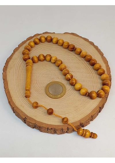 Dut Ağacı 33lük Tesbih 9.5mm Usta İşçilikli 49536