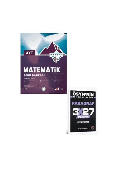 2027 Okyanus 2027 Ayt Matematik Iceberg Soru Bankası+ Evp Akademi Paragraf