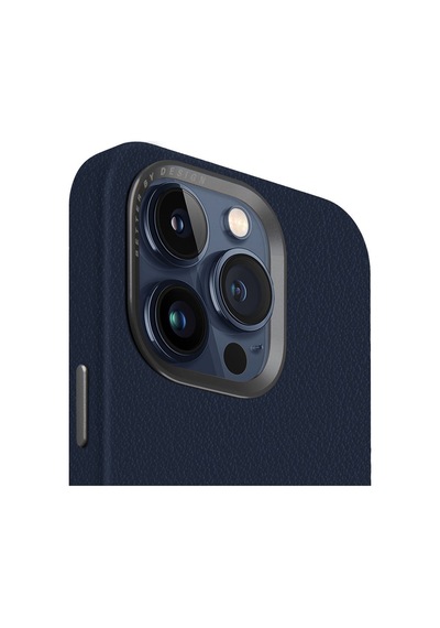 Apple Uyumlu iPhone 15 Pro Max Kılıf Lyden Serisi Deri Kaplama Magsafe Özellikli Magclick Kapak Midnight Blue Apple Uyumlu iPhone 15 Pro Max Kılıf Lyden Serisi Deri Kaplama Magsafe Özellikli Magclick Kapak Midnight Blue