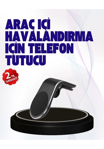 Güçlü Mıknatıslı Araç İçi Telefon Tutucu - Evrensel Uyum Çok Renkli