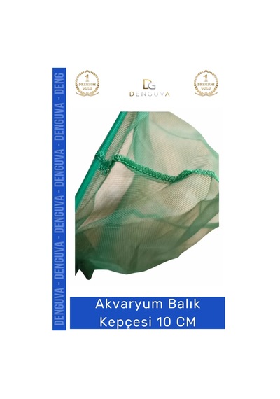 Balıkkepçesi Kaliteli Dayanıklı İnce Gözenekli Akvaryum Aksesuarları Akvaryum Balık Kepçesi 10 Cm