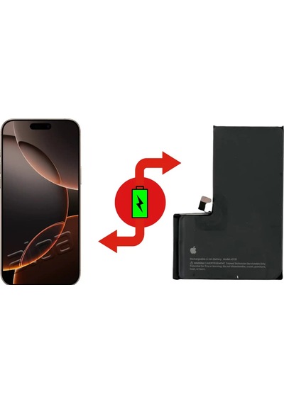 Apple Uyumlu iPhone 16 Pro Max Batarya  Senalstore