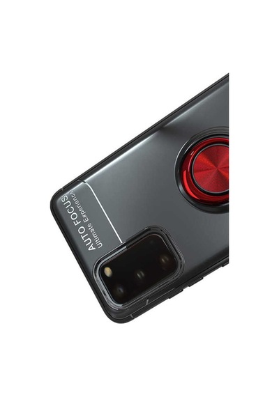 Samsung Uyumlu Galaxy S20 Kılıf Yüzüklü Magnetli Ravel Case
