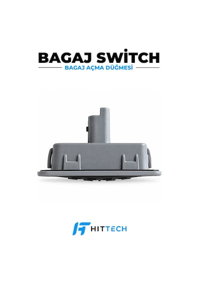 Renault Zoe, Clio 3, Megane 2 Ve Laguna 2 Uyumlu Bagaj Açma Düğmesi Butonu Switch  8200078258 1 Adet
