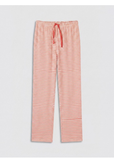 Lcw Dream Kırmızı Çizgili Kadın Pijama Alt