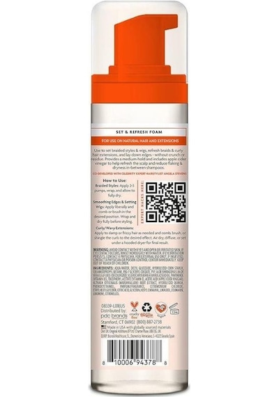 Cantu Angela Koruyucu Stil Ayar Köpüğü Saç Köpüğü 237 Ml