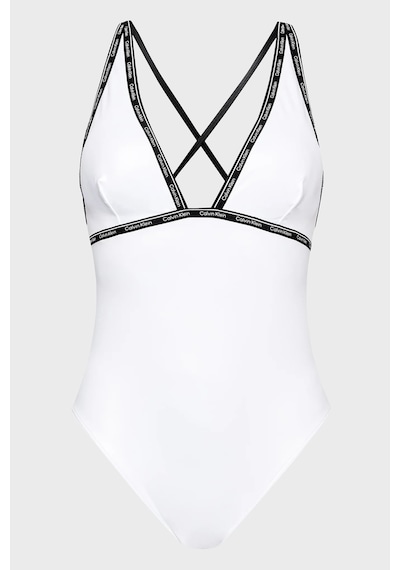 Calvin Klein Bayan Mayo Kw0kw02075 Ycd Beyaz