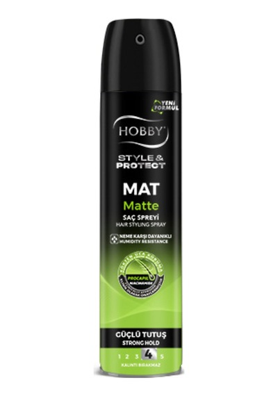 Hobby Mat Görünüm Güçlü Tutuş Saç Spreyi 250 ML