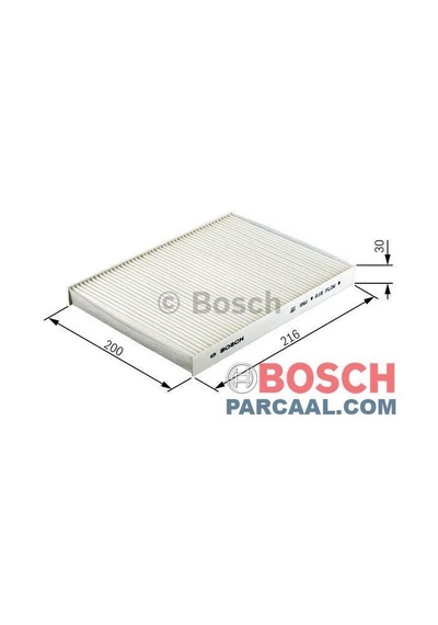 BOSCH 1987432416 POLEN FİLTRESİ 4007 07- / C4 AIRCROSS 12- C-CROS
