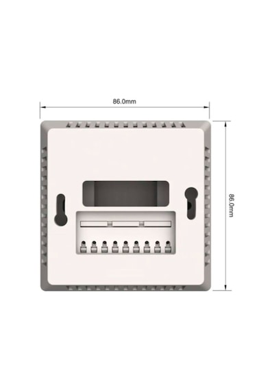Hexa Controls RT226-R4-B Sıva Üzeri 2/4 Borulu Fan Coil Termostatı