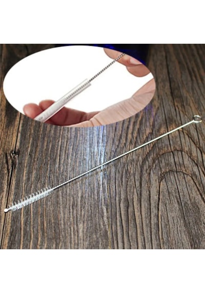 Pratik Cam Ve Metal Krom Pipet Temizleme Fırçası Pipet Temizlik Fırçası - 1 Adet