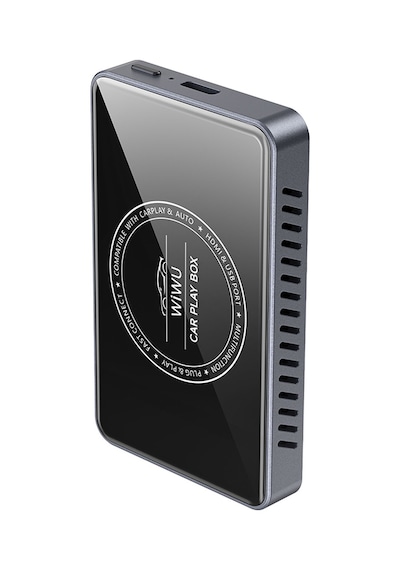 Wiwu Wi-cp004 Hdmı Girişli Bölünmüş Ekran Özellikli Carplay Wireless Adaptör Dual Wifi 2.0 Siyah Diğer