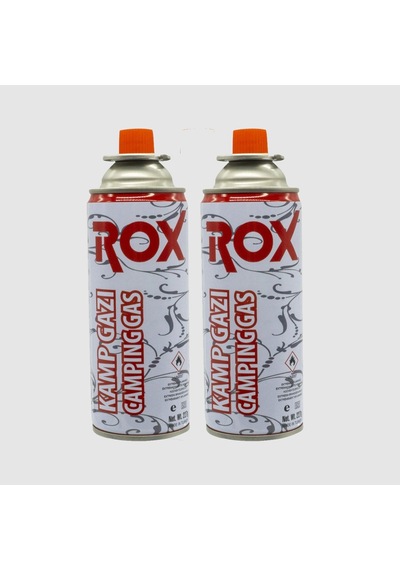 Rox Kamp Gazı Valfli Kartuş 227 G - 2Li Set Çok Renkli