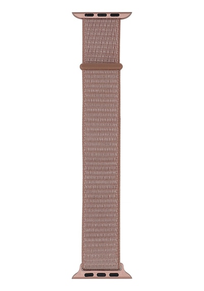 Watch 7 41mm Kordon Band-03 Serisi Hasır Strap Kayış-rose Pembe