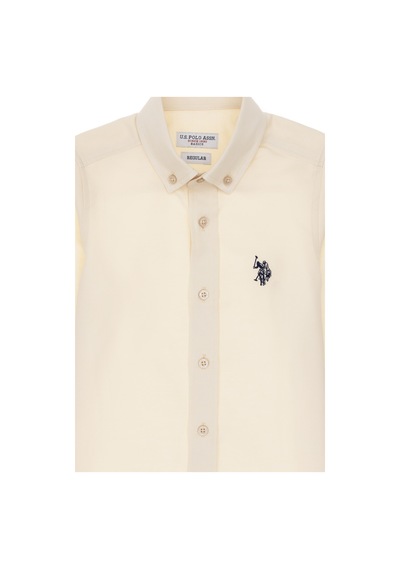 U.s. Polo Assn. Erkek Çocuk Taş Gömlek Basic 50306584-vr049 Tas