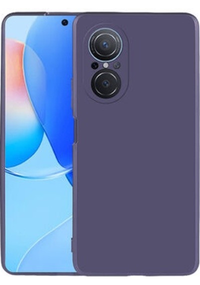 Huawei Nova 9 Se Kılıf Esnek Yapılı İnce Slim Silikon Kapak Ryc/premier Lacivert