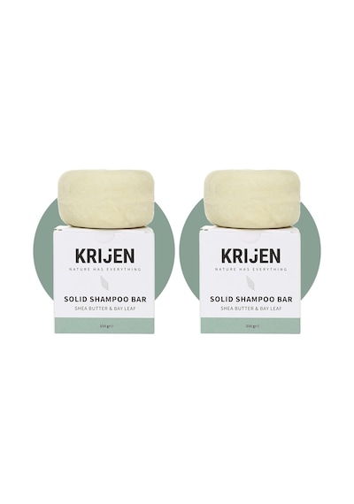 Krijen Shea Butter & Katı Şampuan 100 Gr 2 Paketi