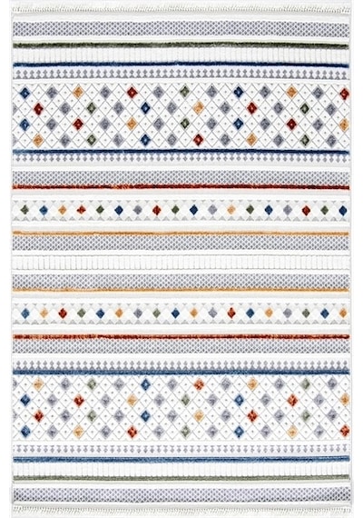 Dekorenti Halı Polo 7801 Multi Çok Renkli