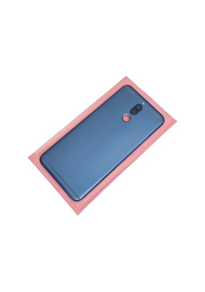 Tkgz - Mate 10 Lite Kasa Batarya Kapağı Kamera Lens Yan Tuş Takımı Mavi